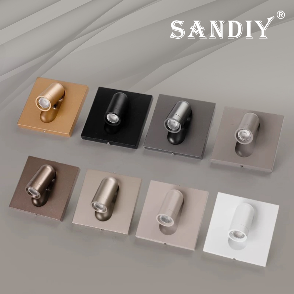 Foyer Lighting Wall Decor - SANDIY Anahtarlı Duvar Lambası Gömme Okuma