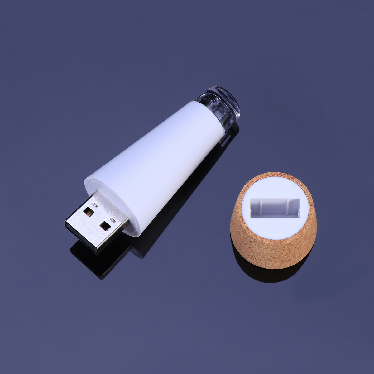 Decor Lighting Cork - Sıcak Beyaz LED Şarj Edilebilir Mantar