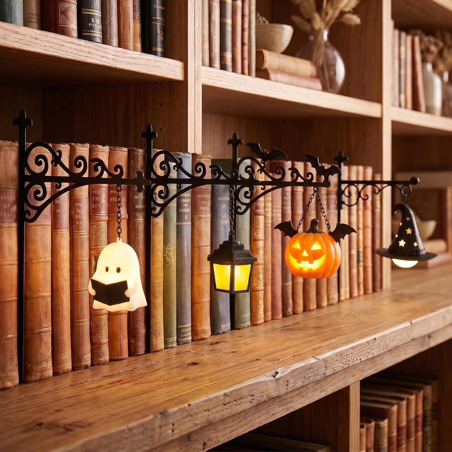 Room Decor Lighting Lamp - Kütüphane Feneri-Dekoratif Kitaplık Aydınlatması Okuma Köşesi