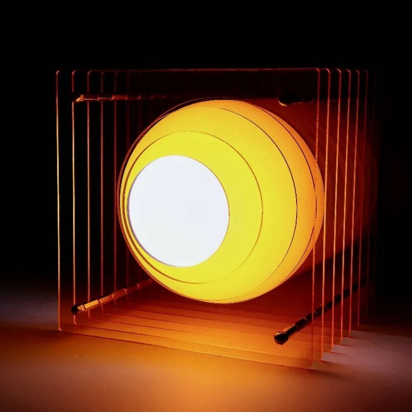 Room Decor Lighting Lamp - DIY Akrilik Bin Katmanlı Lamba Ay