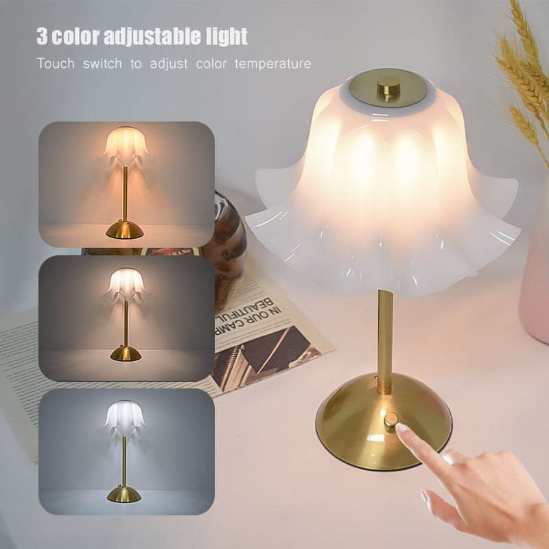 Bedroom Lighting Decor Ideas - Modern LED Masa Lambası, USB Şarjlı