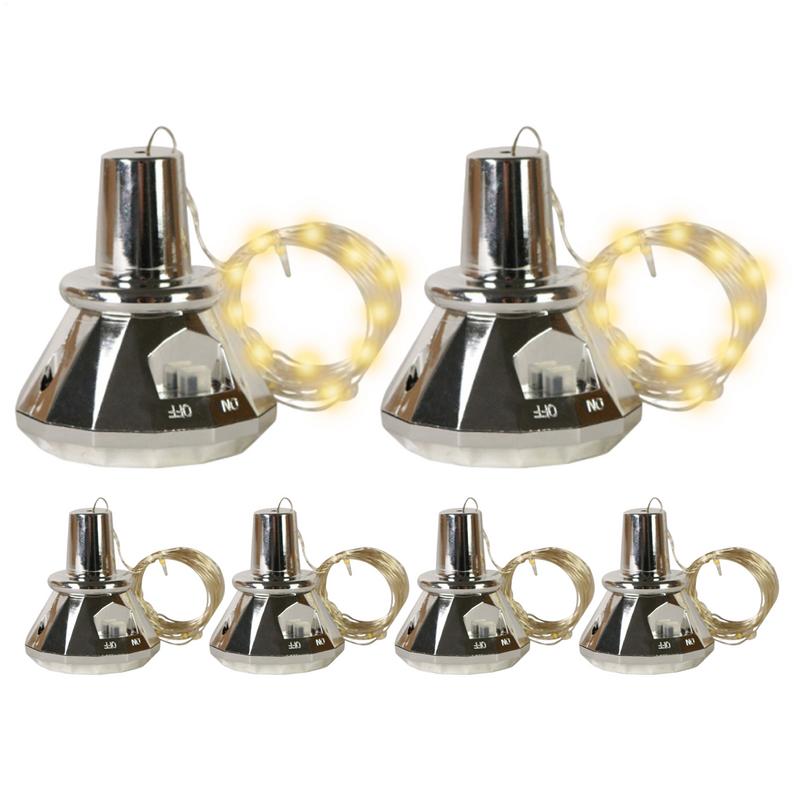 Decor Lighting Cork - Şarap Şişesi Işıkları Mantarlı 6X Güneş