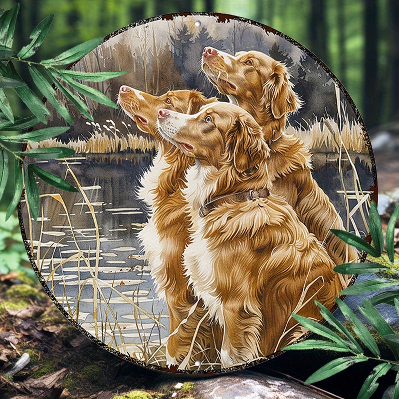 Nova Decor & Lighting Vase - Nova Scotia Duck Tolling Retrievers -