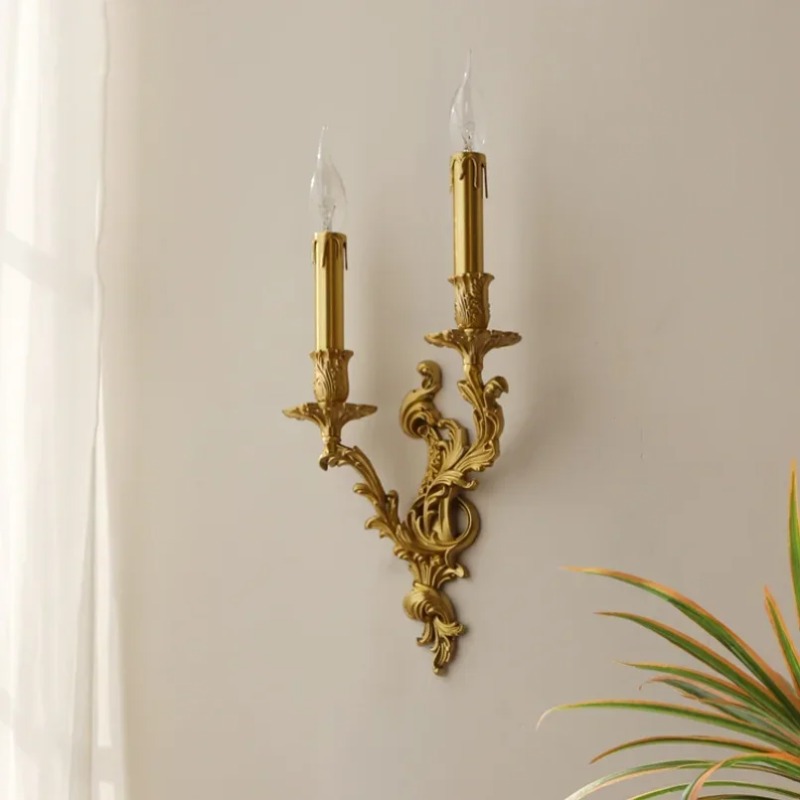 Foyer Lighting Wall Decor - İskandinav bakır duvar lambaları oturma yemek