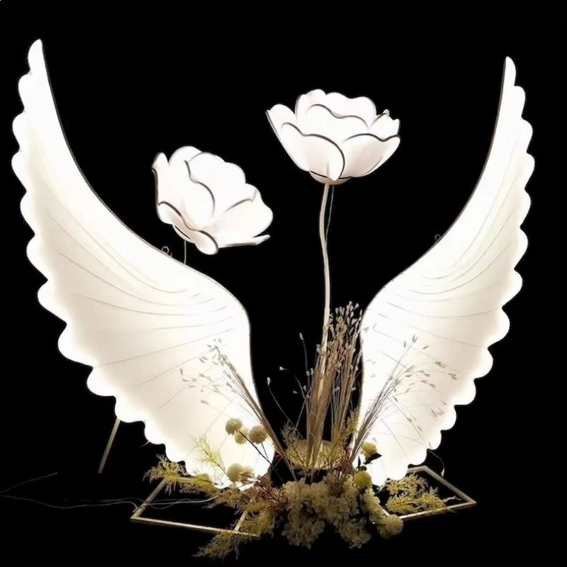 Parlayan Melek Kanatları Işık  - Wedding Lighting And Decor incelemesi ve fiyatı