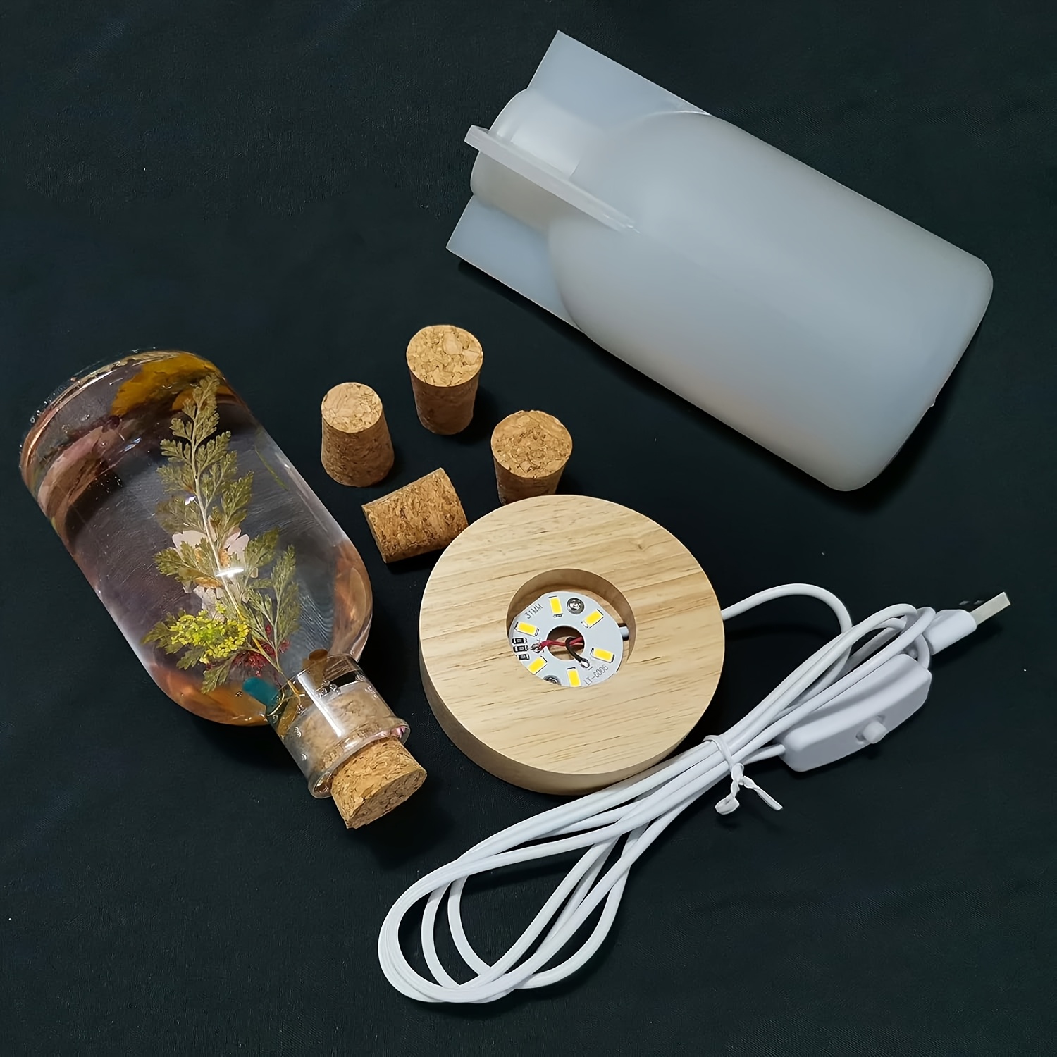 Drift Şişe Işık Reçine Kalıp S - Decor Lighting Cork incelemesi ve fiyatı