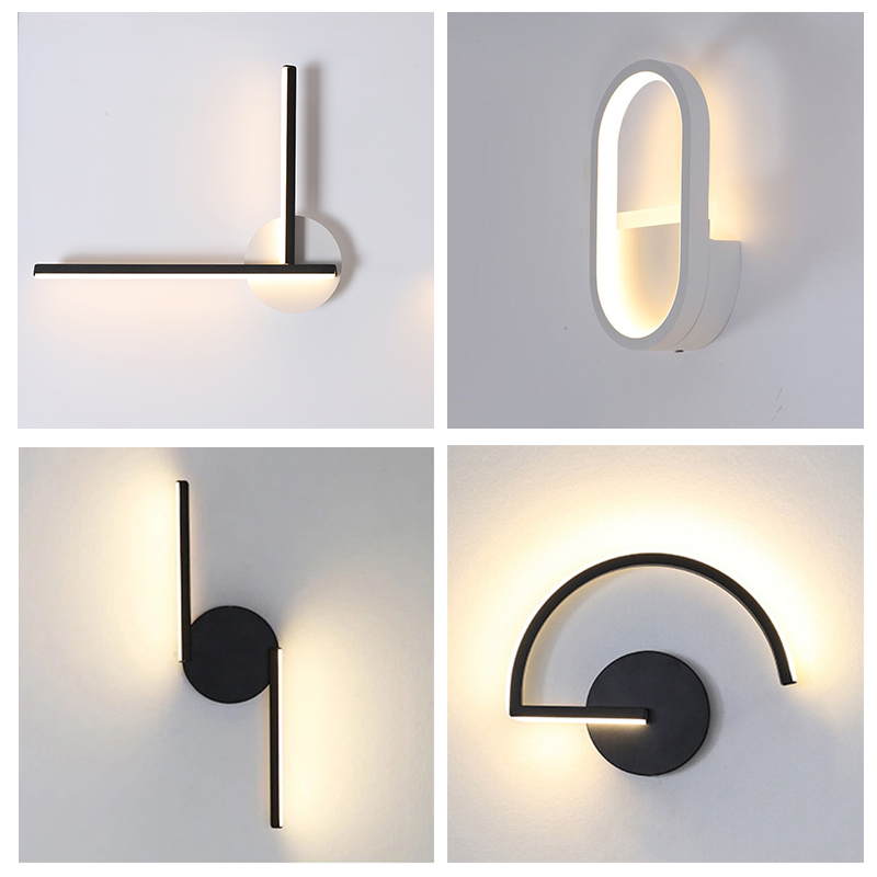 Modern İskandinav LED Duvar La - Decor Lighting & Decor Fires Photos incelemesi ve fiyatı
