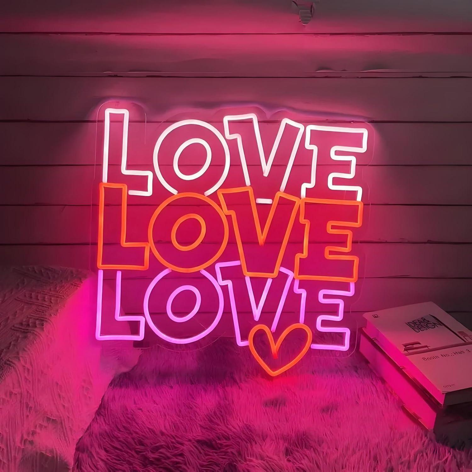 Aşk Neon Tabela USB Kısılabili - Wedding Lighting And Decor incelemesi ve fiyatı