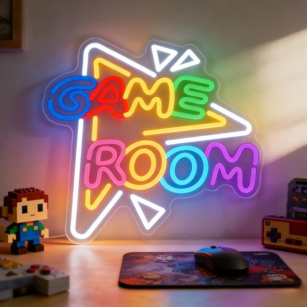 OYUN ODASI LED Neon Tabela Kıs - Bedroom Lighting Decor Ideas incelemesi ve fiyatı