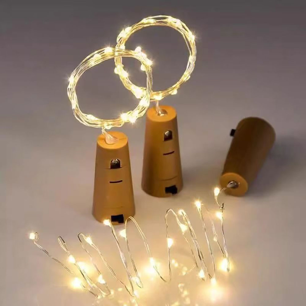 LED Şarap Şişesi Işıkları Bakı - Decor Lighting Cork incelemesi ve fiyatı