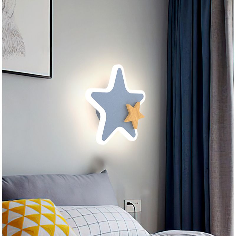 Karikatür LED roket duvar lamb - Foyer Lighting Wall Decor incelemesi ve fiyatı